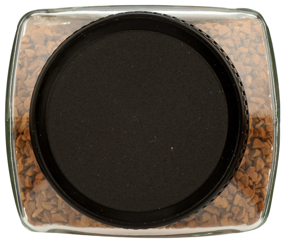 Steam rises from 365 instant coffee dark roast, signaling a comforting break