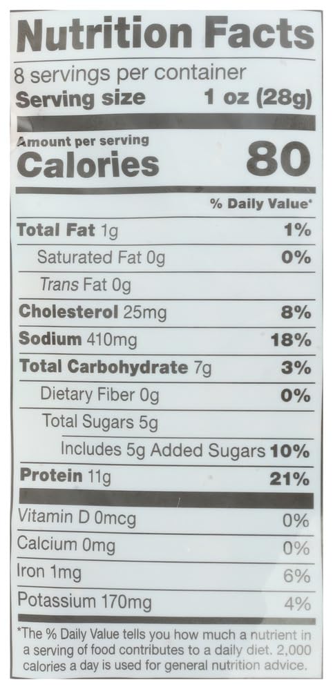 365 by Whole Foods Market jerky on the go, ideal for hiking or travel