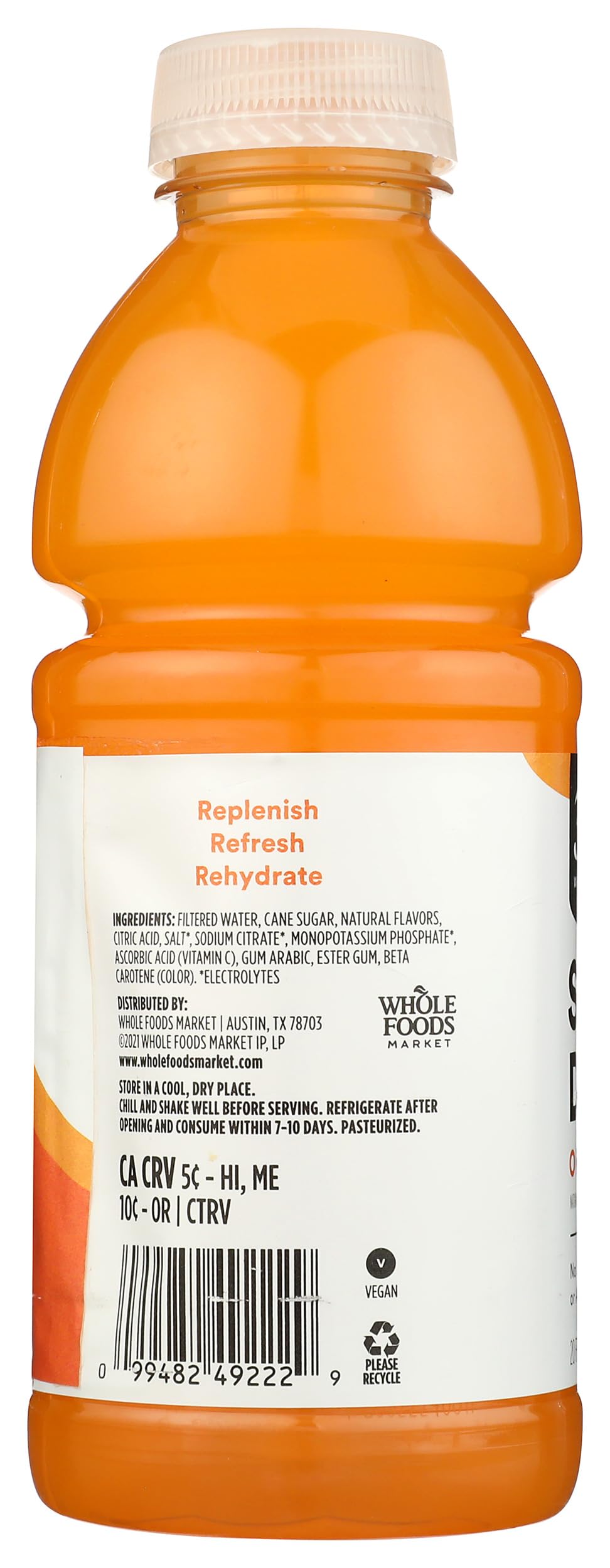 365 by Whole Foods Market kosher-certified bottle for inclusive dietary needs.