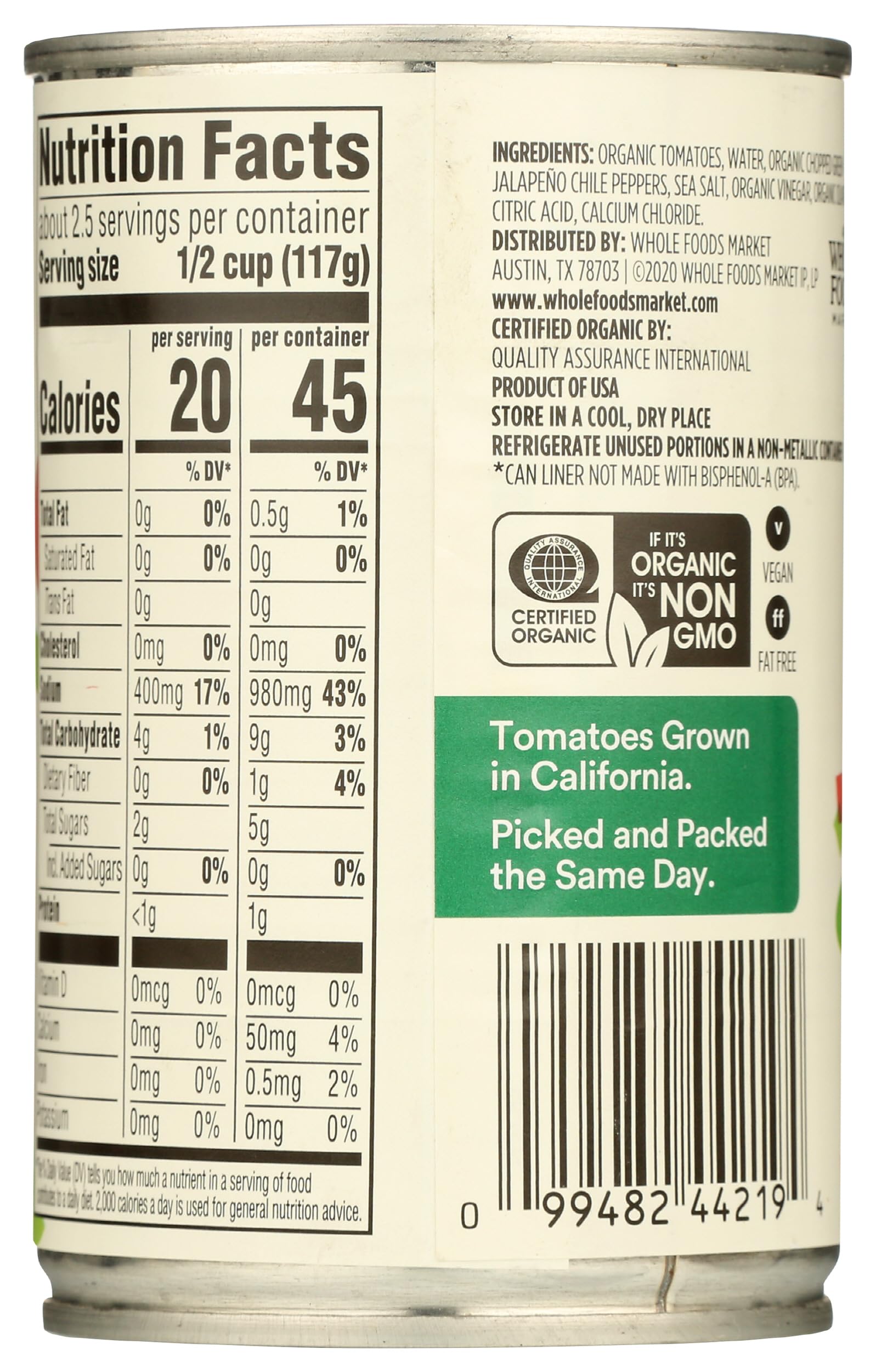 365 by Whole Foods Market kosher-certified label signals quality and reliable sourcing
