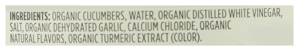 365 by Whole Foods Market kosher dill pickles label conveys certified quality.