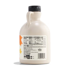 Pouring 365 by Whole Foods Market maple syrup adds robust sweetness to desserts and breakfasts