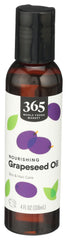 365 by Whole Foods Market nourishing grapeseed oil bottle for daily skin and hair care
