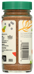 Close-up of 365 by Whole Foods Market organic nutmeg ground powder