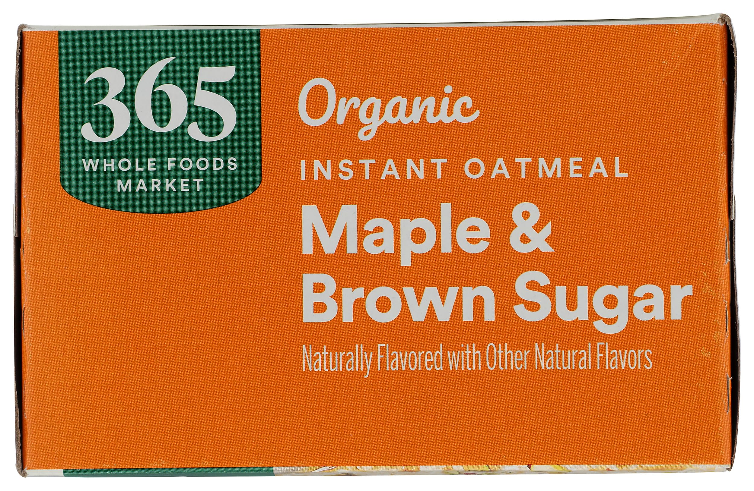 365 by Whole Foods Market steaming bowl of maple brown sugar oatmeal
