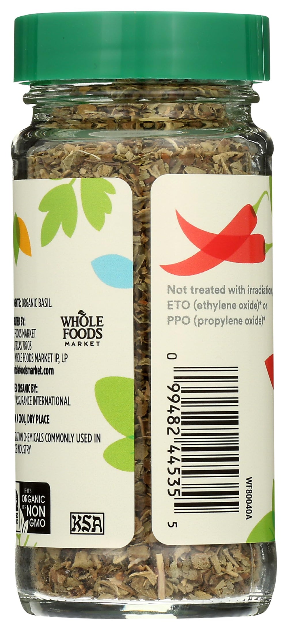 365 by Whole Foods Market Organic Basil sprinkle-top bottle for effortless flavor