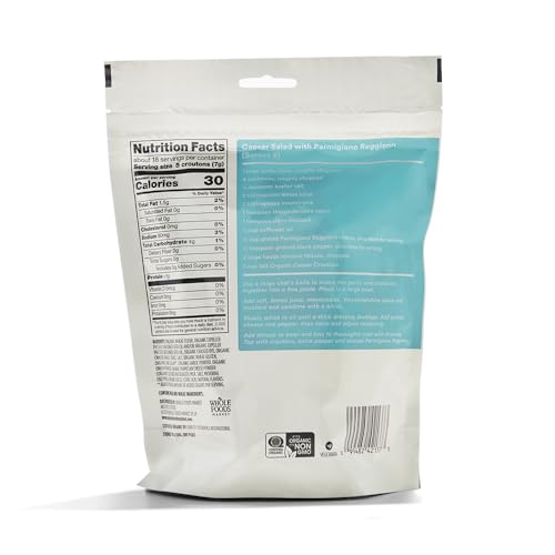 365 by Whole Foods Market Organic Caesar Croutons bowl – ideal topping for bowls and salads