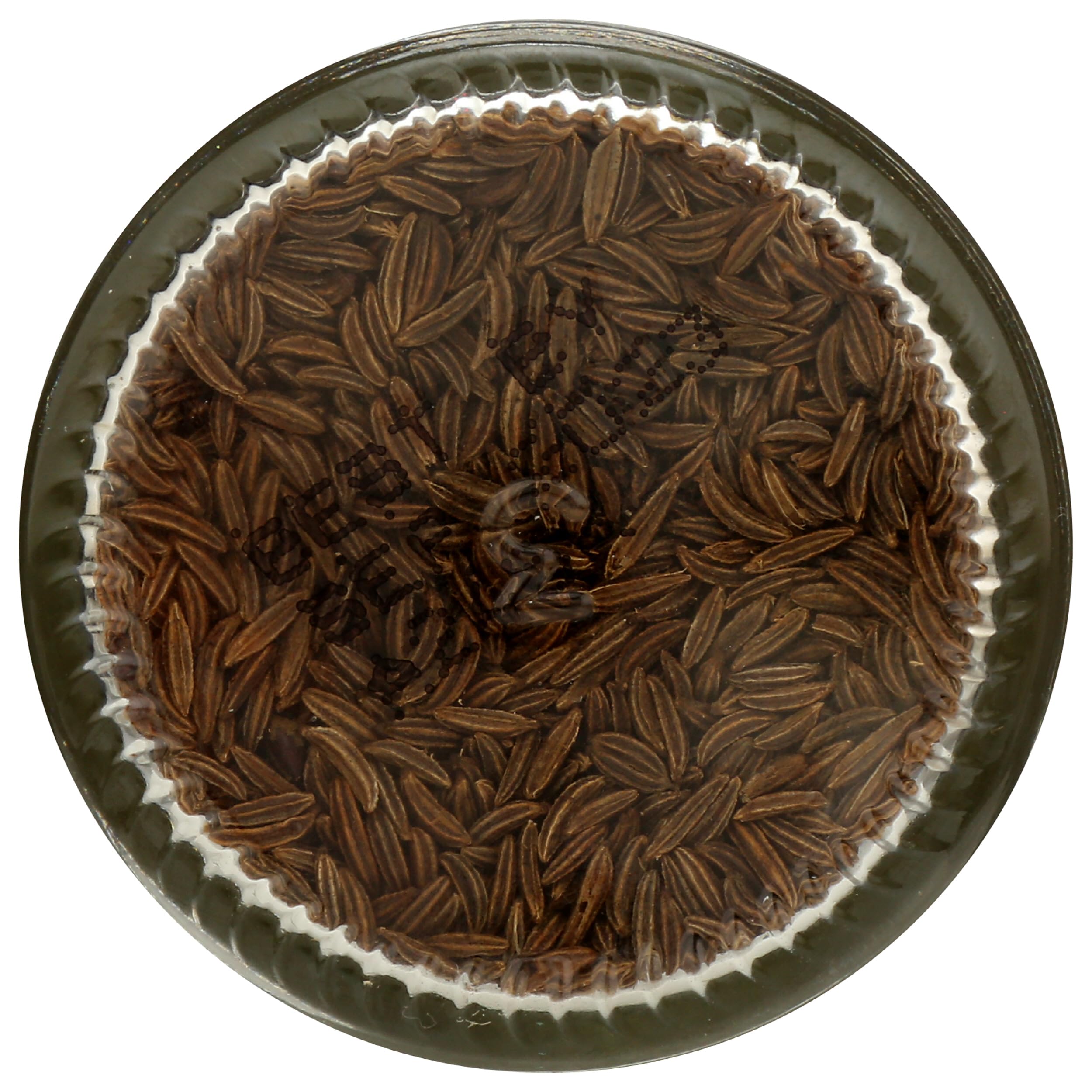 Caraway seeds on spice shelf with 365 by Whole Foods Market branding