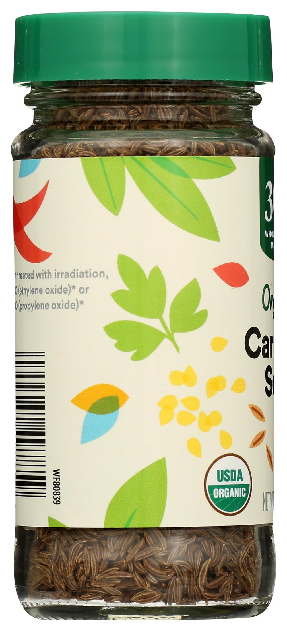 Pack of 365 by Whole Foods Market organic caraway seeds for pantry use