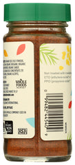 365 by Whole Foods Market Organic Chili Powder Blend ingredients closeup emphasizes clean labels and flavor potential