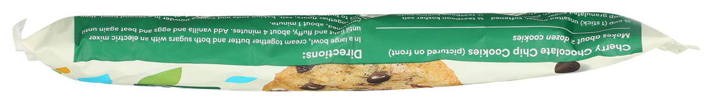 365 by Whole Foods Market organic chocolate chips for baking with a resealable bag.