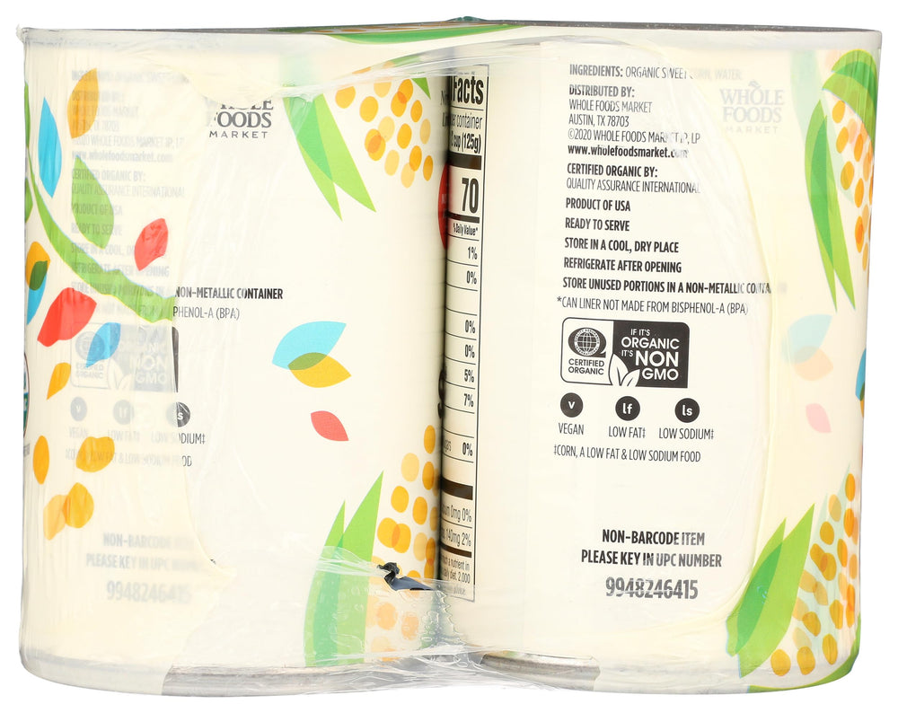 365 by Whole Foods Market organic corn side-dish idea complements salads and bowls.