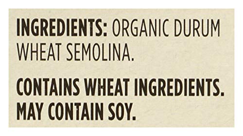365 by Whole Foods Market Organic Couscous label, highlighting organic and Non-GMO ingredients.