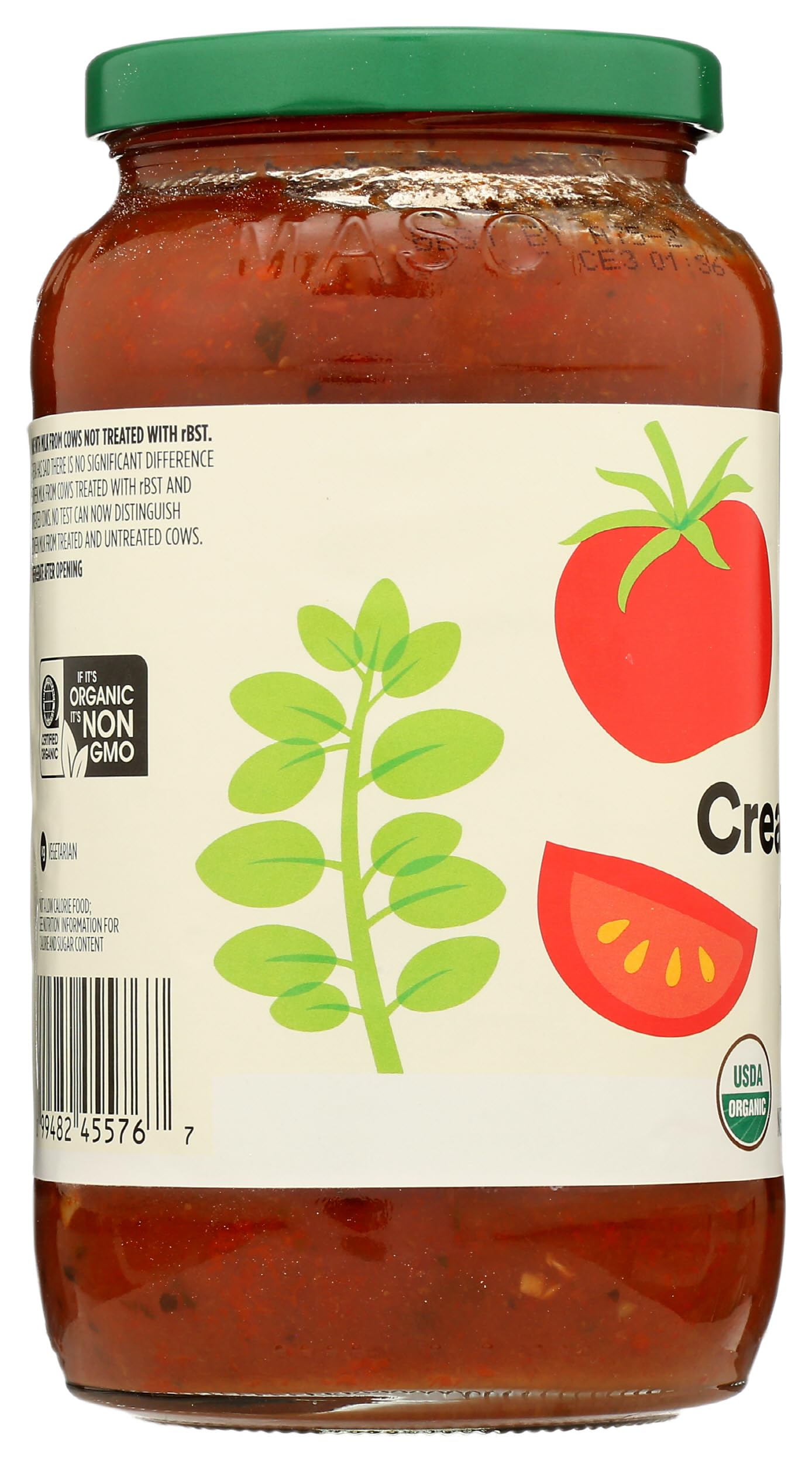 Rich Italian flavor profile of 365 by Whole Foods Market pasta sauce