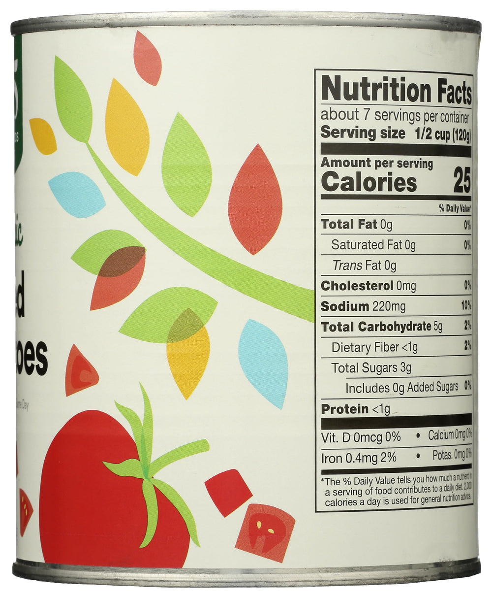 Tomatoes in natural juice for bright cooking