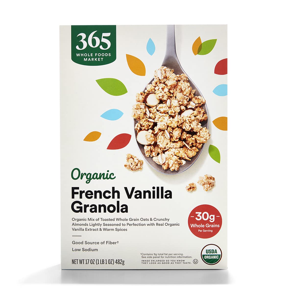 365 by Whole Foods Market organic granola bowl with vanilla and almonds