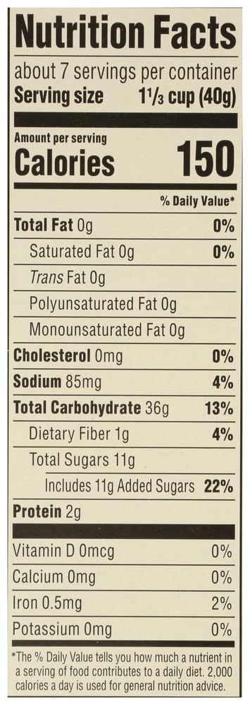 365 by Whole Foods Market Organic Frosted Flakes cereal closeup emphasizes non GMO ingredients and crisp texture