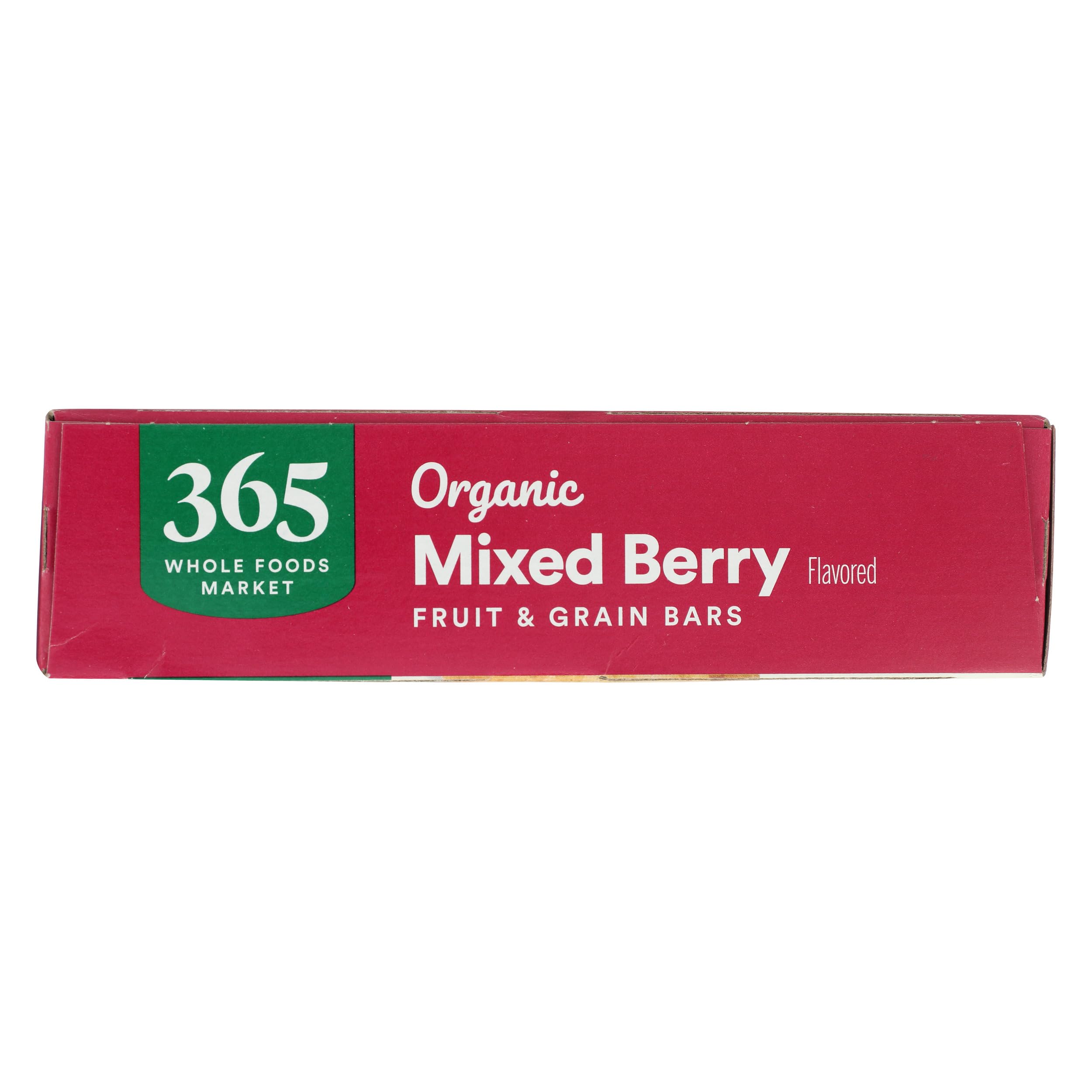 365 by Whole Foods Market organic grains ingredients highlight wholesome snacking.