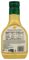 365 by Whole Foods Market Organic Honey Mustard Dressing being poured over salad