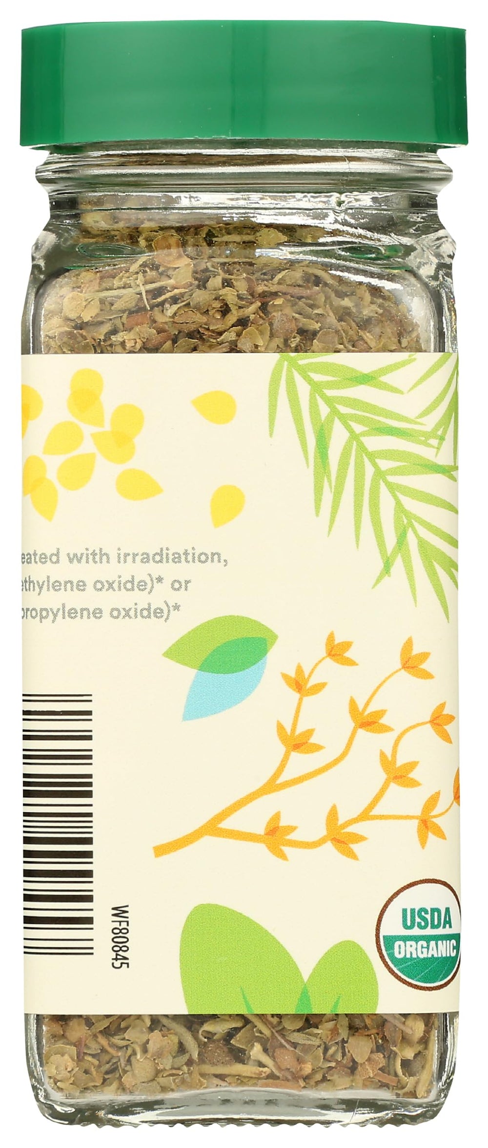 Visual of Mediterranean herb blend hints like oregano and basil