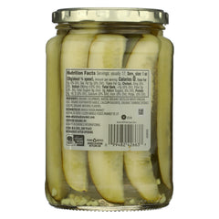 365 by Whole Foods Market organic kosher dill pickle spears on sandwich, fresh flavor