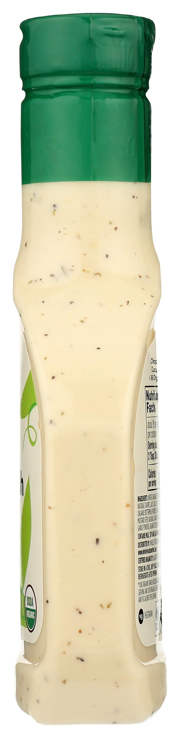 365 by Whole Foods Market Organic Light Ranch Dressing label closeup