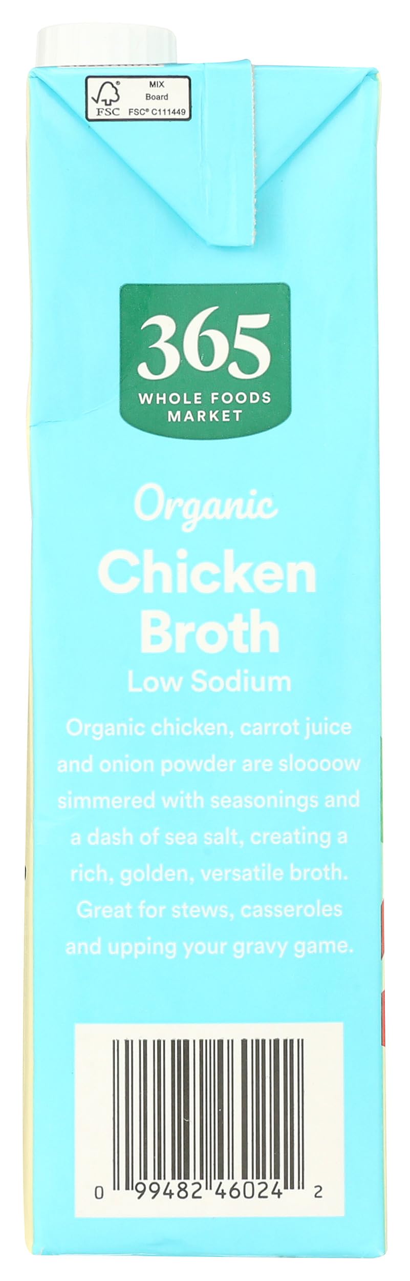 365 by Whole Foods Market broth used to enrich gravies and pan sauces.