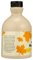 365 by Whole Foods Market organic maple syrup label highlights purity and origin