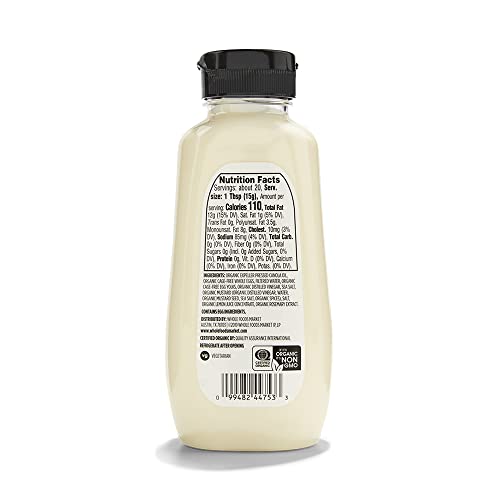 365 by Whole Foods Market mayo with cage-free eggs, smooth texture for dips and sauces.
