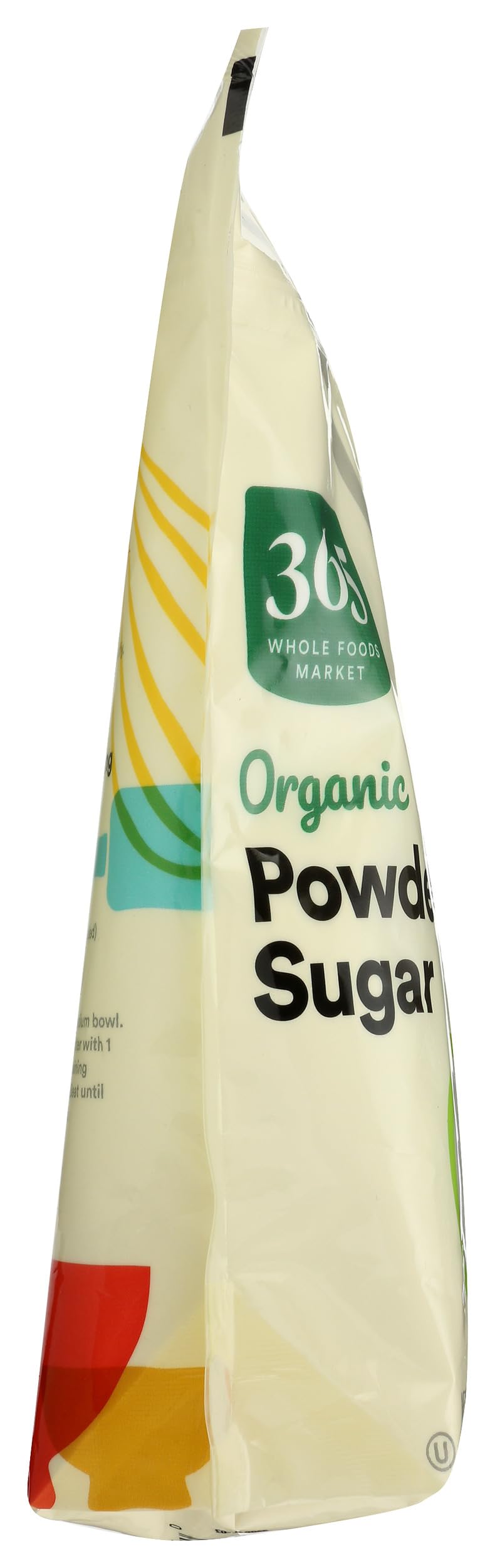Measuring with a spoon for consistent sweetness using 365 Organic Powdered Sugar.