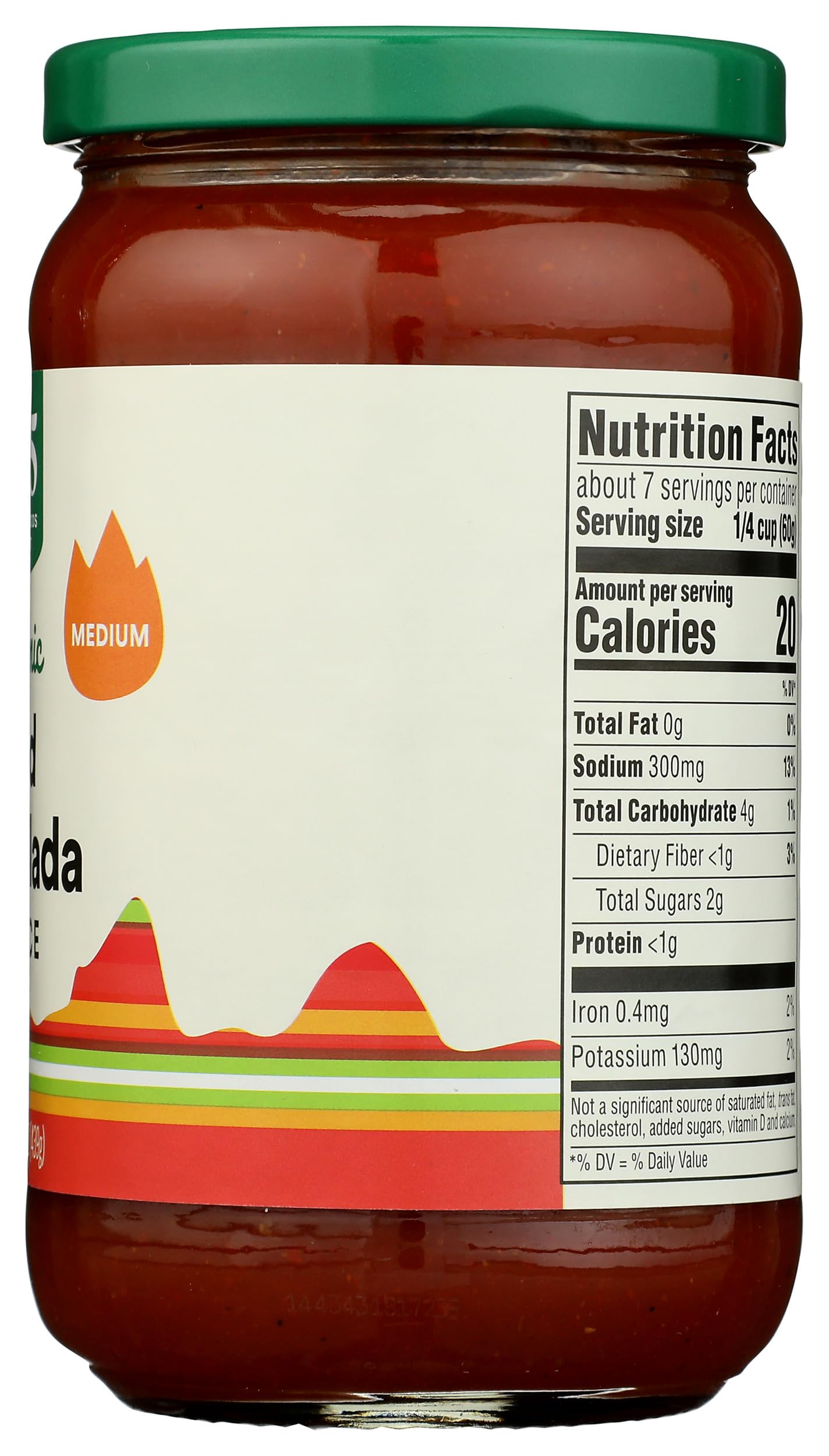 Vegan and gluten-free badge on 365 by Whole Foods Market sauce packaging