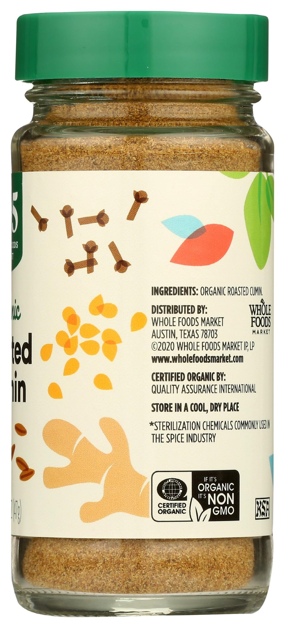 365 by Whole Foods Market organic roasted cumin powder sprinkled over a dish