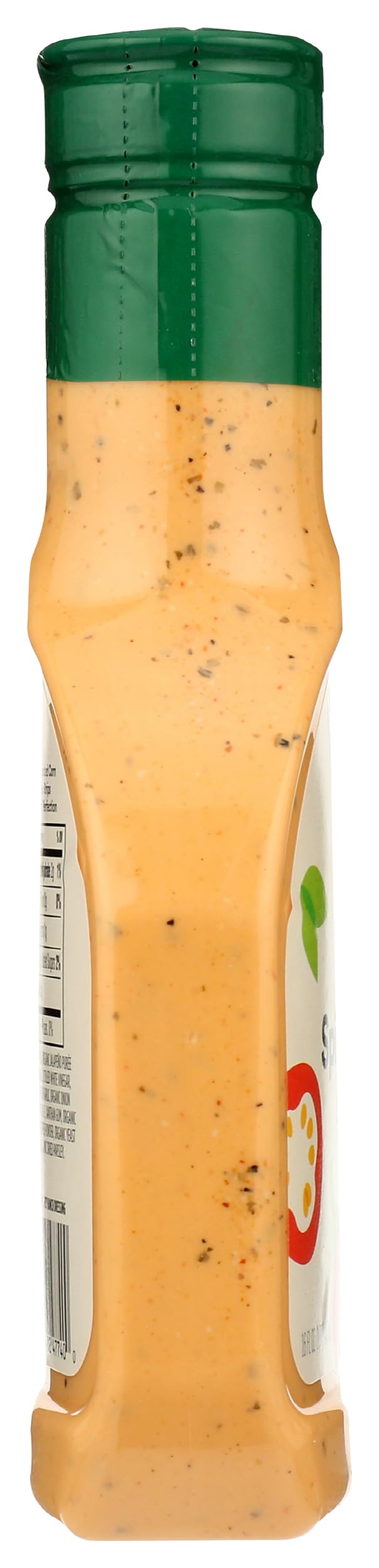 Red jalapeño detail highlights medium heat in 365 dressing