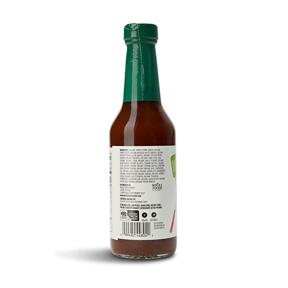 365 by Whole Foods Market Organic Steak Sauce on the grill with sizzling steaks