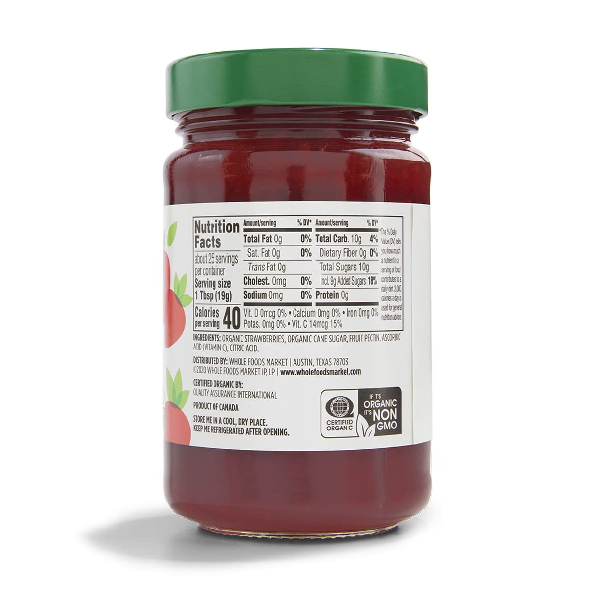 365 by Whole Foods Market organic strawberry spread sandwich idea deliciously sweet and versatile