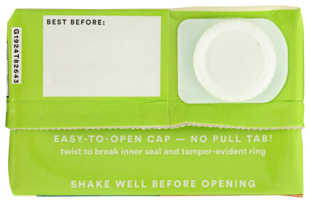 365 by Whole Foods Market organic vegetable broth carton closeup featuring resealable design.