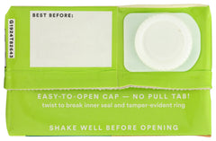 365 by Whole Foods Market organic vegetable broth carton closeup featuring resealable design.