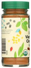 Powder texture close-up shows fine grind and aroma of 365 by Whole Foods Market Organic Vietnamese Cinnamon Ground