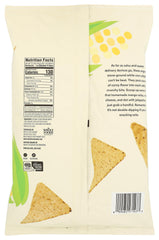 Close-up of 365 by Whole Foods Market chips showing crispy texture for dipping.