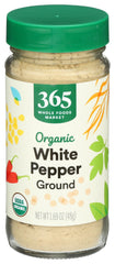 365 by Whole Foods Market organic white pepper ground jar boosts delicate sauces