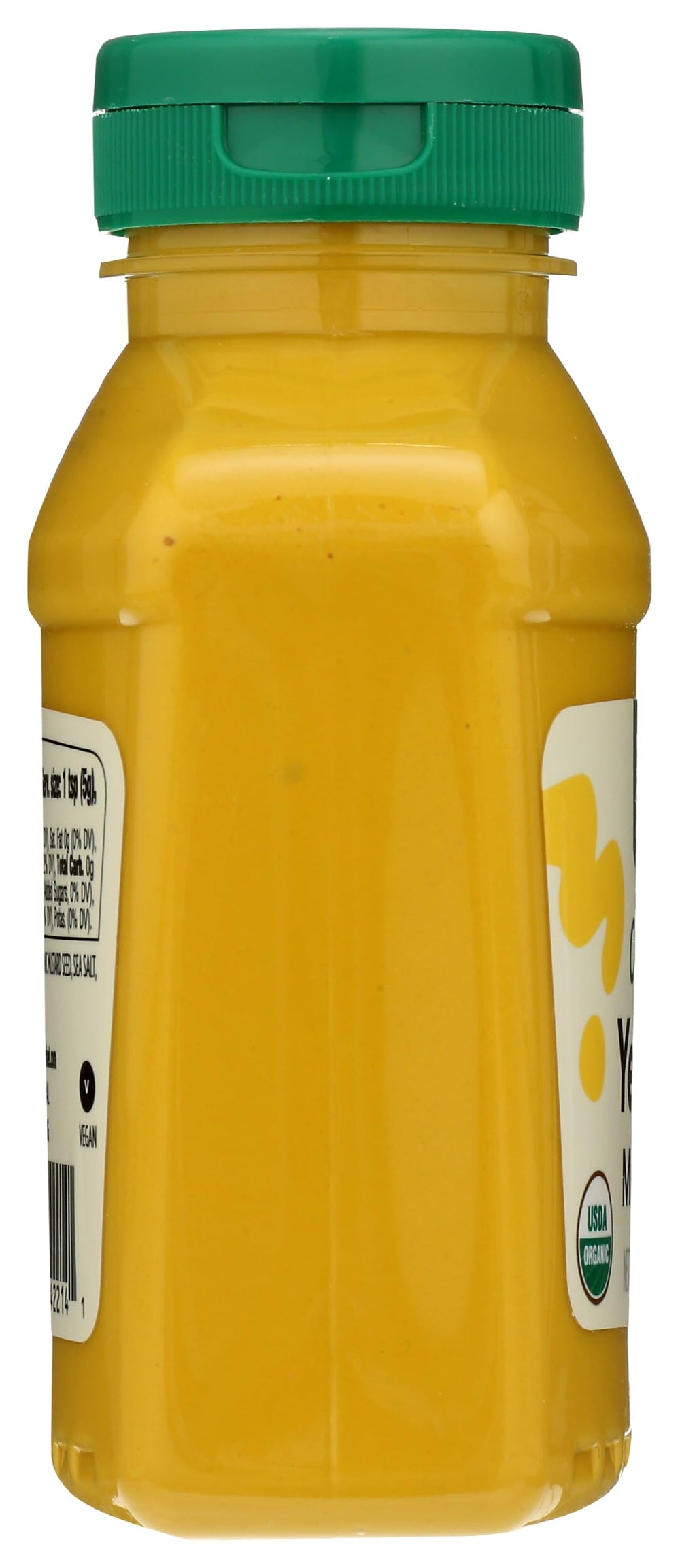 365 by Whole Foods Market Organic Yellow Mustard texture close-up with bright yellow hue