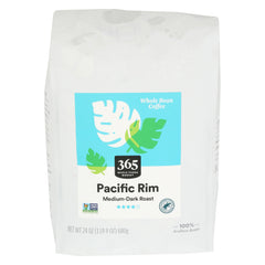 365 by Whole Foods Market Pacific Rim coffee bag ready for drip brewing