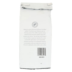 365 by Whole Foods Market Pacific Rim Vienna Roast coffee bag label closeup