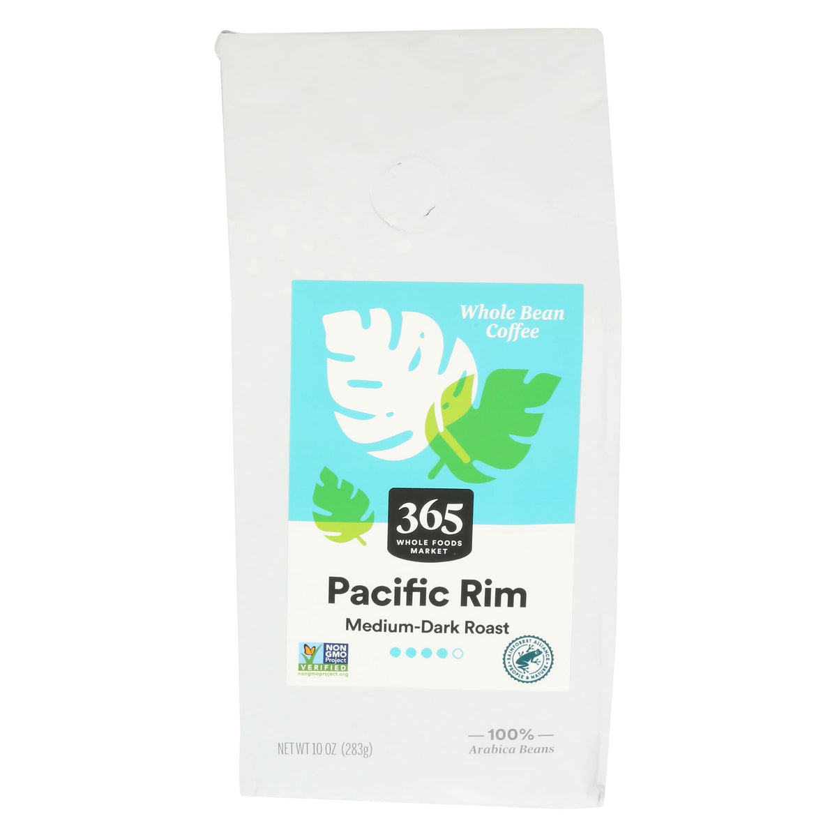 365 by Whole Foods Market Pacific Rim Vienna Roast whole bean for bold, aromatic coffee