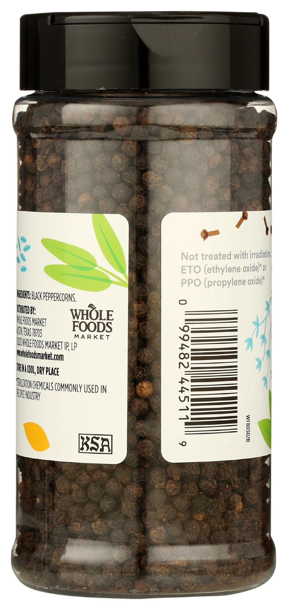 365 by Whole Foods Market peppercorns in grinder deliver bold, adaptable heat
