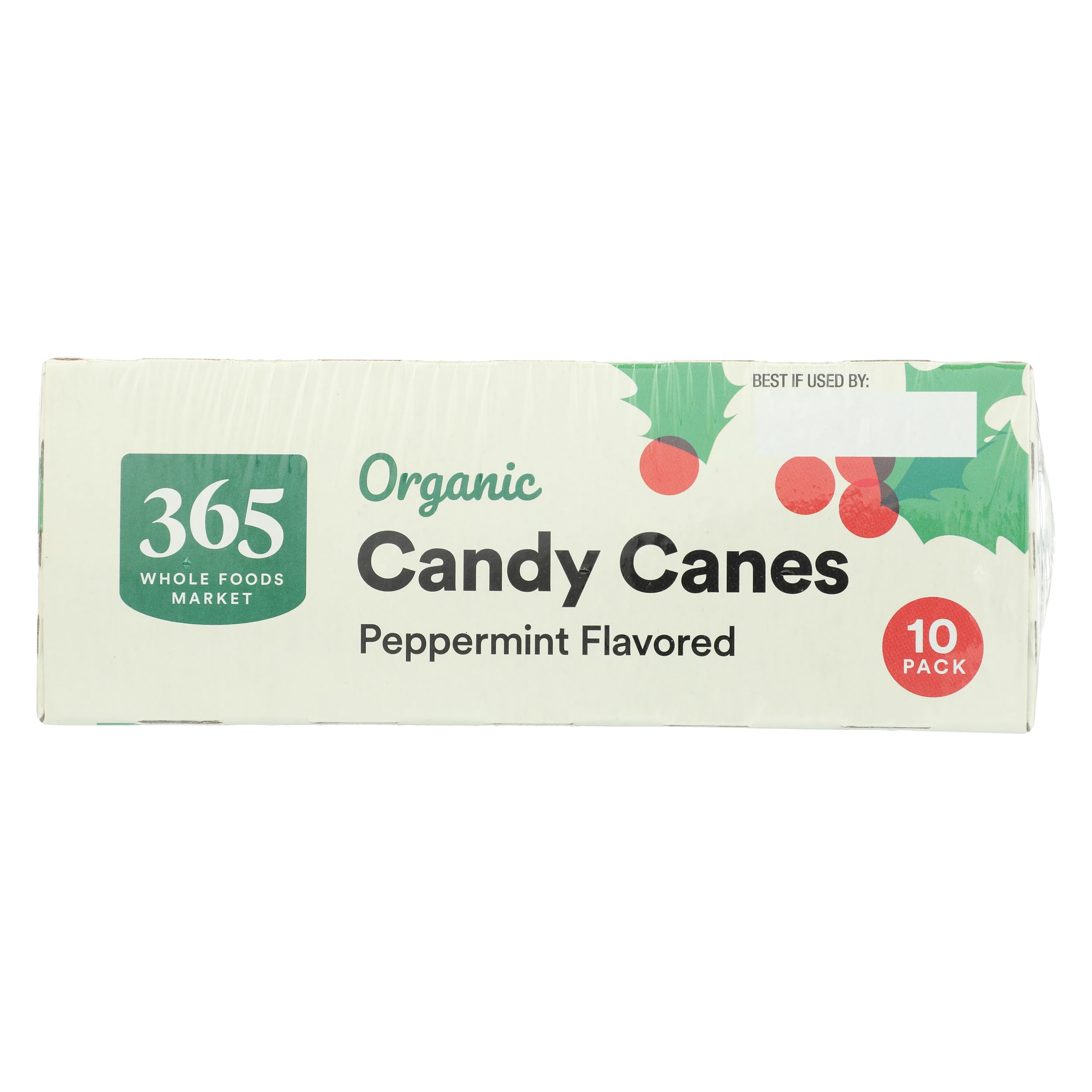 Festive display using 365 by Whole Foods Market candy canes for decor