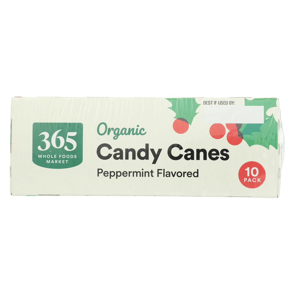 Festive display using 365 by Whole Foods Market candy canes for decor