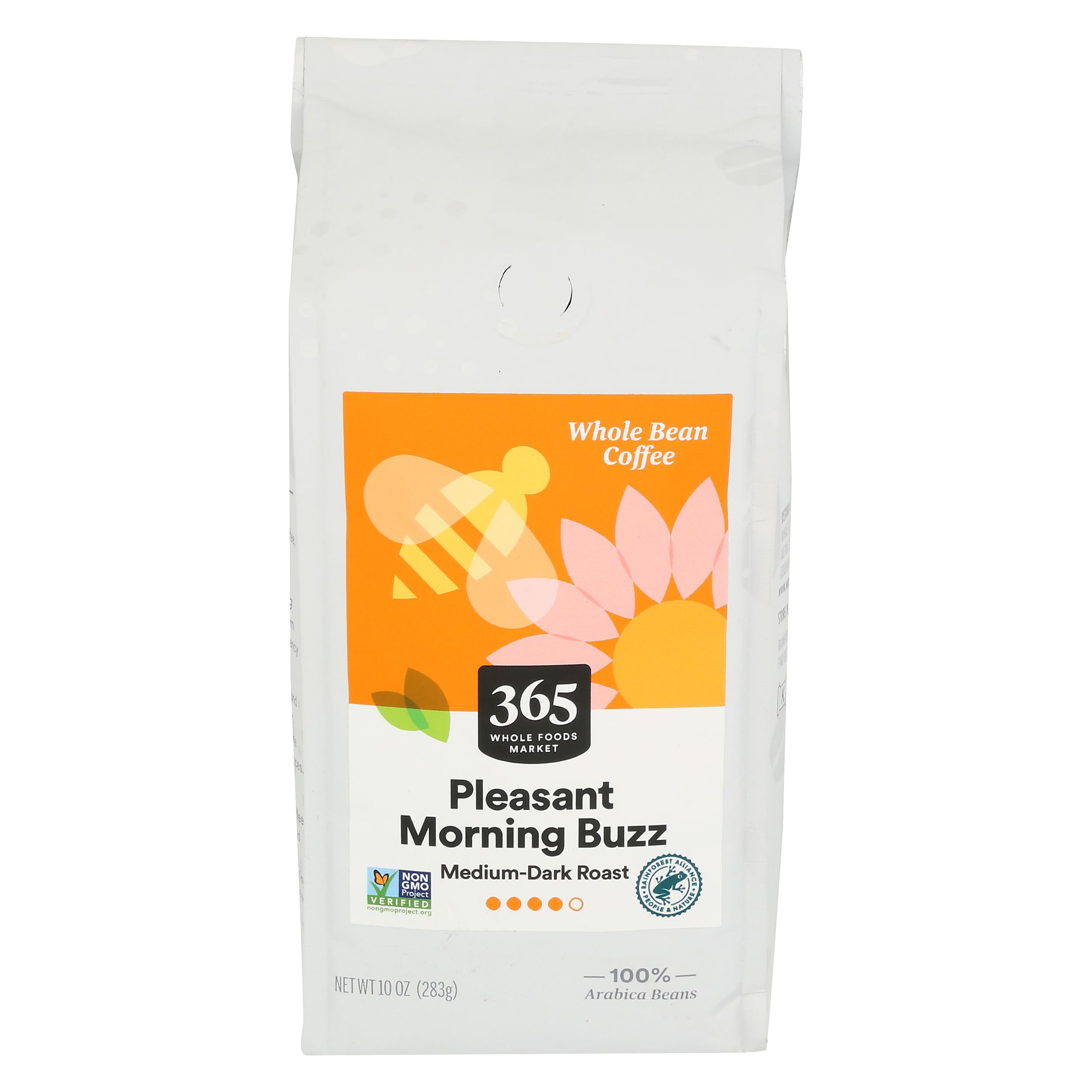 365 by Whole Foods Market Pleasant Morning Buzz Vienna Roast bag image for bold morning coffee