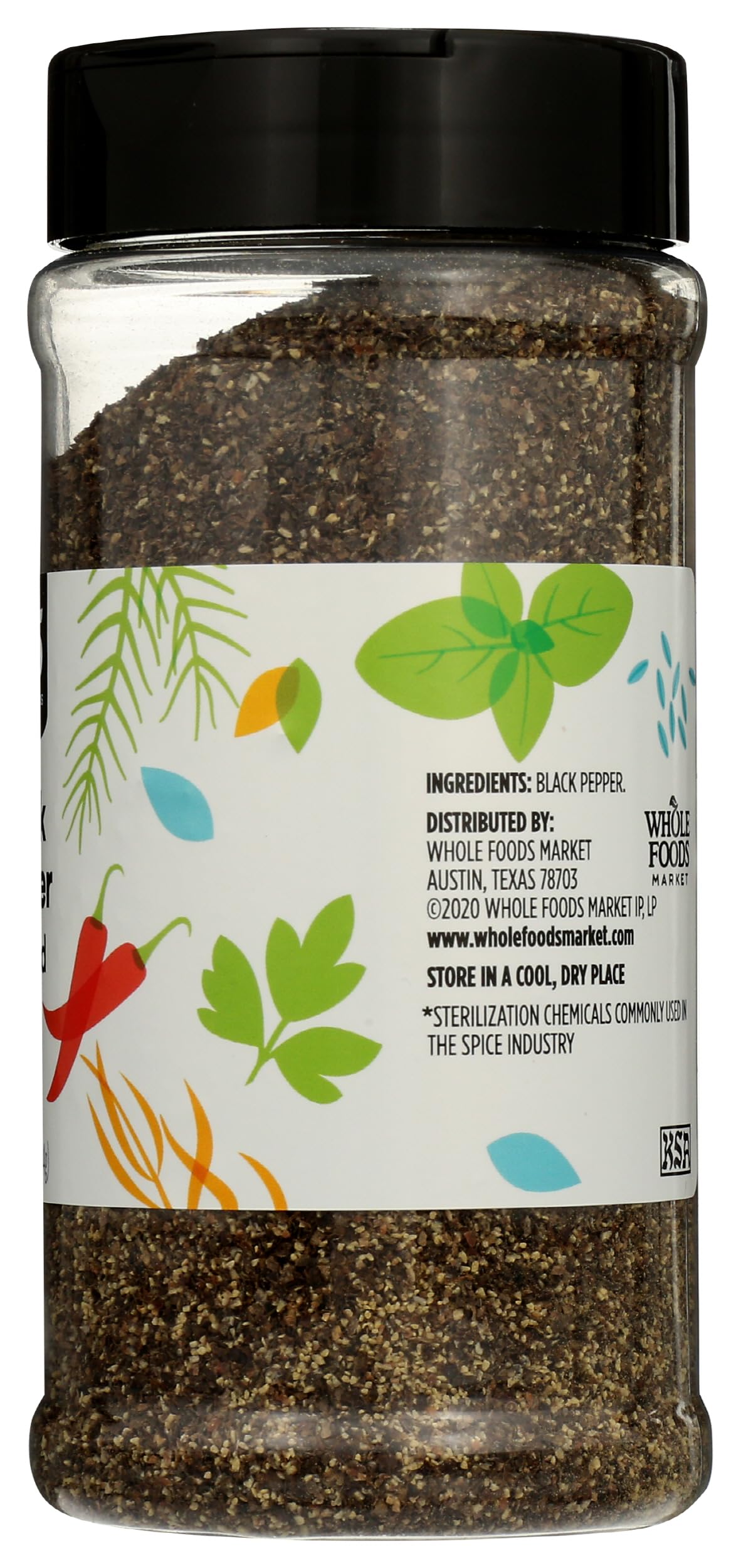 365 by Whole Foods Market pure black pepper flavor highlighted in kitchen scene