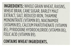 365 by Whole Foods Market Raisin Bran cereal box front, trusted wholesome ingredients